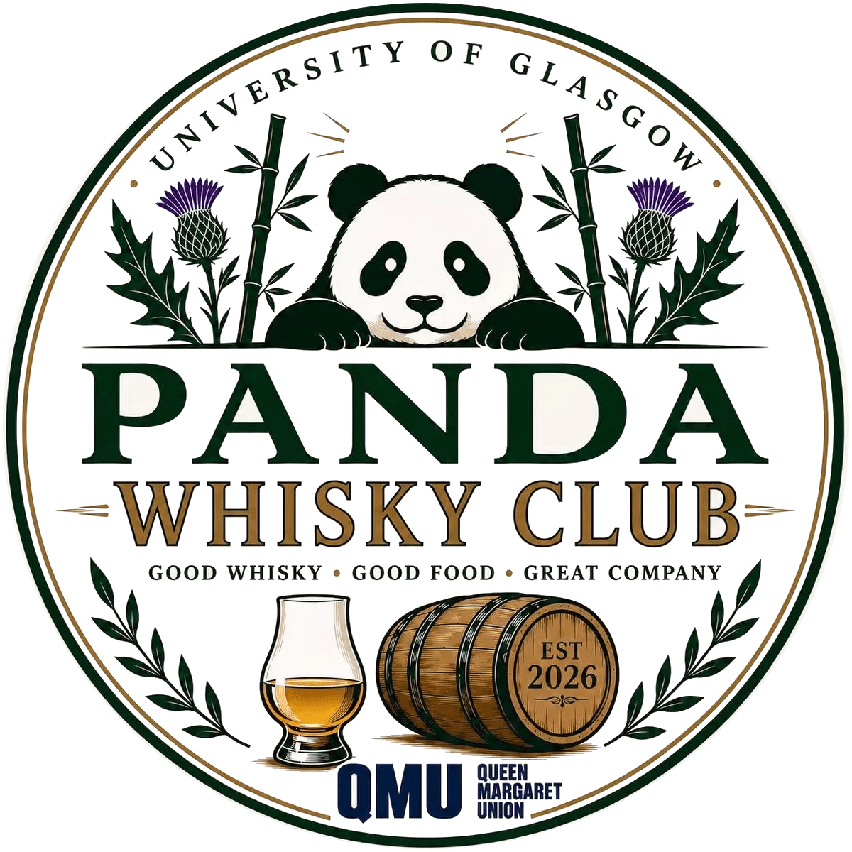 Panda Whisky Club logo