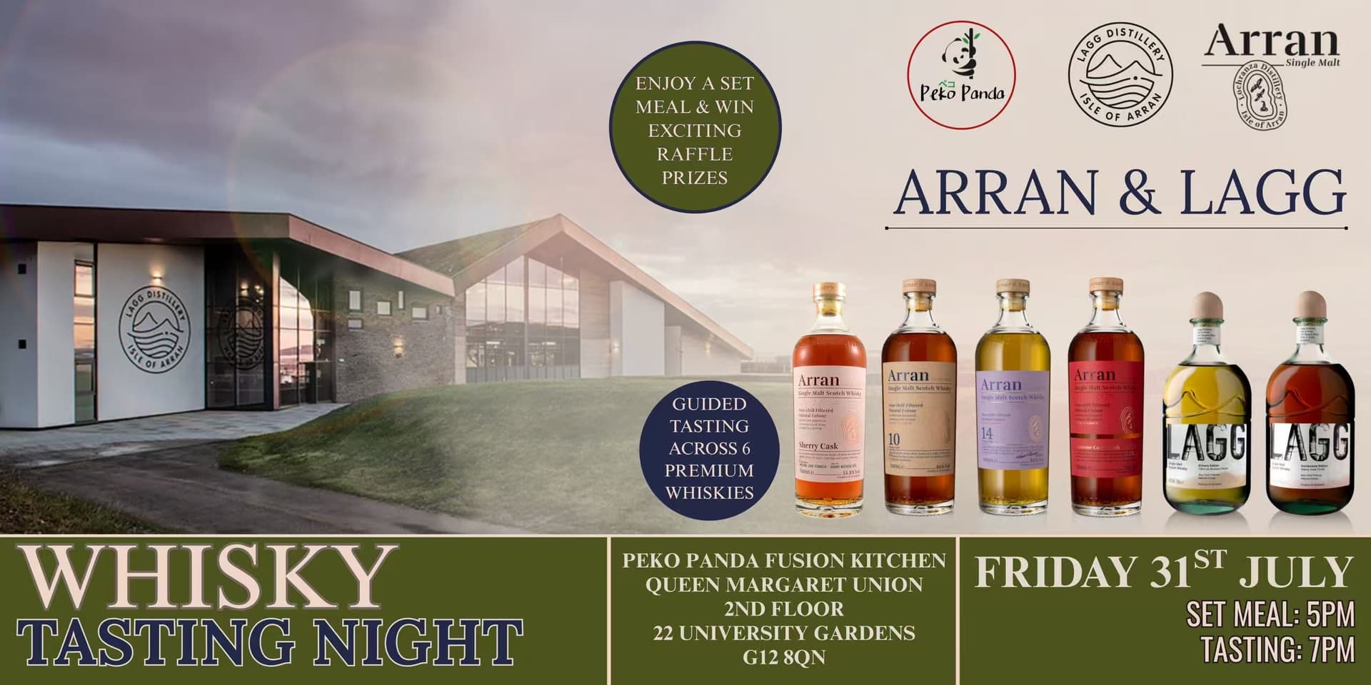 Arran × Lagg Tasting Night